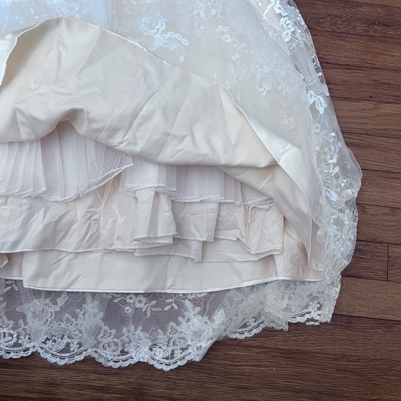 AbaoWedding Women’s Lace Cocktail or Wedding Dress, Size 10 - Picture 9 of 10